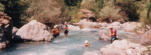 corso sicurezza kayak fiume